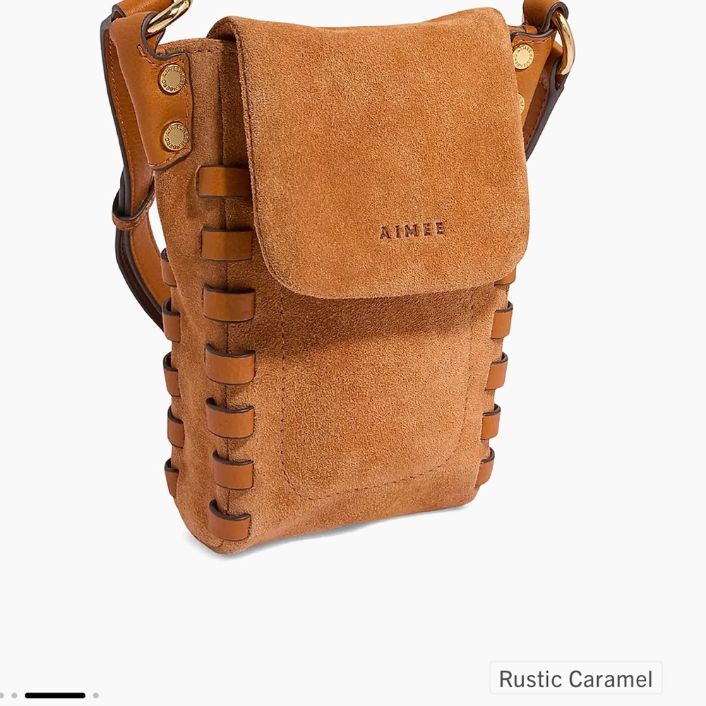 Brand new Aimee Kestenberg Messenger Bag in Rustic Caramel  trendy and classy 🌹 - Picture 9 of 13